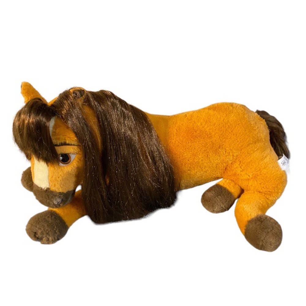 SPIRIT the Horse Untamed Plush Toy 21” Brown Stuffed Animal Pony Dreamworks